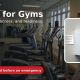 Gym AED placement featured image with emergency AED cabinet inset